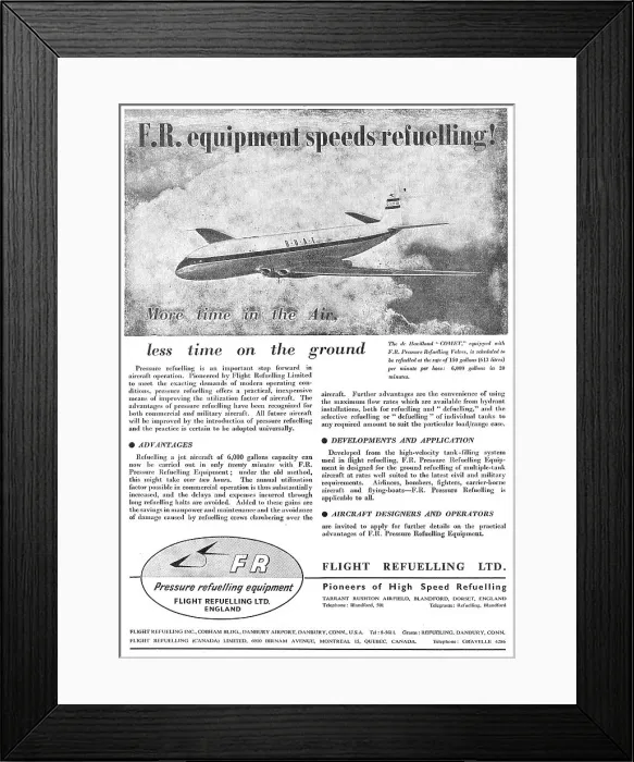 Framed Print : FR - Flight Refuelling Framed Print : FR - Flight Refuelling