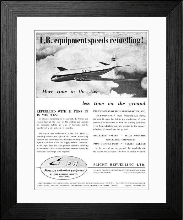Framed Print : Flight Refuelling - Aircraft Fuel & Refuelling Components Framed Print : Flight Refuelling - Aircraft Fuel & Refuelling Components