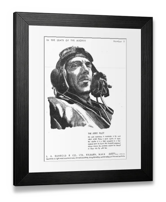 Framed Print : Rumbold Aircraft Seating & Cabin Furnishing Framed Print : Rumbold Aircraft Seating & Cabin Furnishing