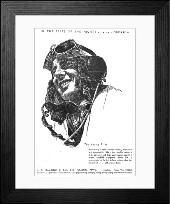 Framed Print : Rumbold Aircraft Seating Framed Print : Rumbold Aircraft Seating