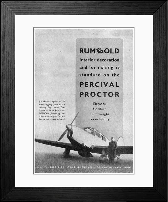Framed Print : Rumbold Aircraft Seating Framed Print : Rumbold Aircraft Seating
