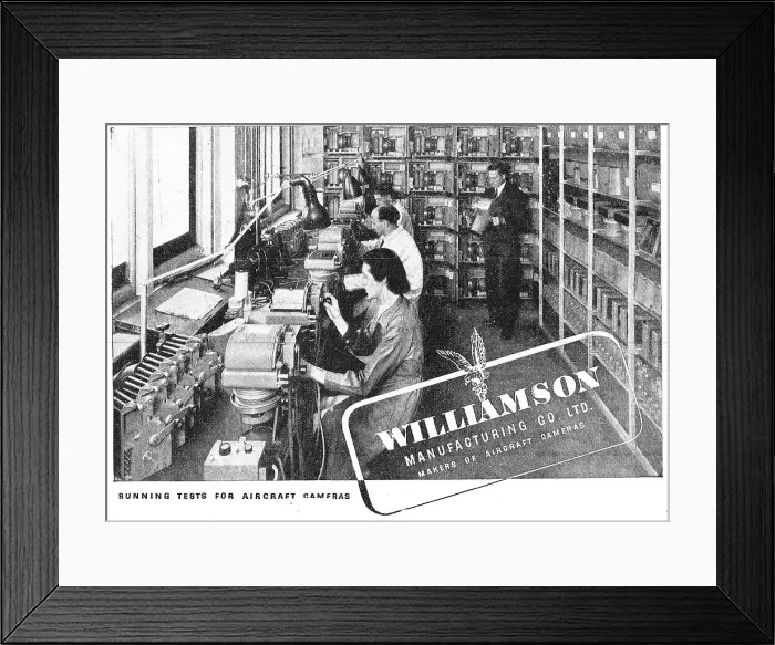 Framed Print : Williamson Aircraft Cameras Framed Print : Williamson Aircraft Cameras