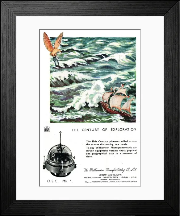 Framed Print : Williamson Aircraft Cameras Framed Print : Williamson Aircraft Cameras