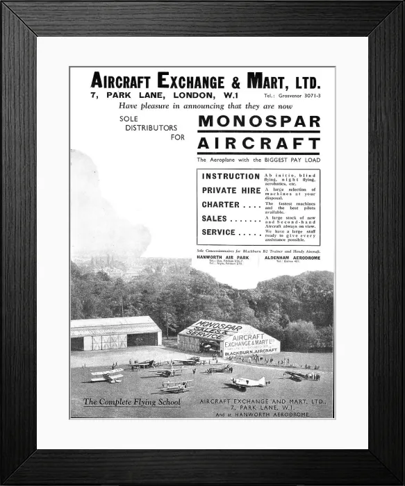 Framed Print : Aircraft Exchange & Mart - Aircraft Framed Print : Aircraft Exchange & Mart - Aircraft