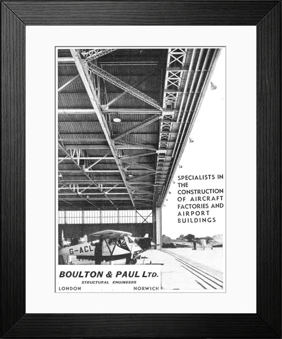Framed Print : Boulton & Paul Aircraft Hangars Framed Print : Boulton & Paul Aircraft Hangars