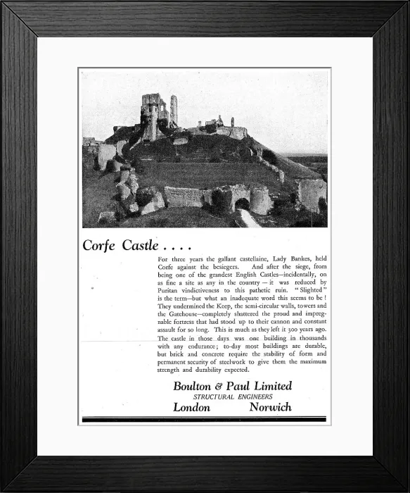 Framed Print : Boulton & Paul - Structural Engineers Framed Print : Boulton & Paul - Structural Engineers