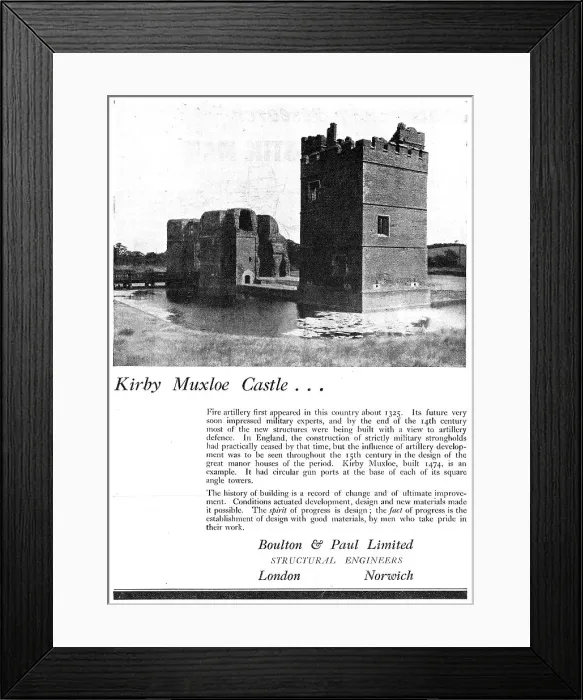 Framed Print : Boulton & Paul - Structural Engineers Framed Print : Boulton & Paul - Structural Engineers