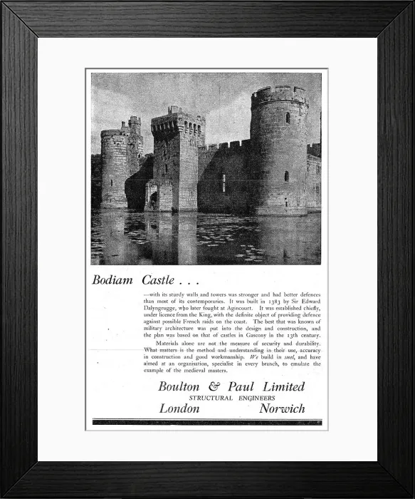 Framed Print : Boulton & Paul - Structural Engineers Framed Print : Boulton & Paul - Structural Engineers