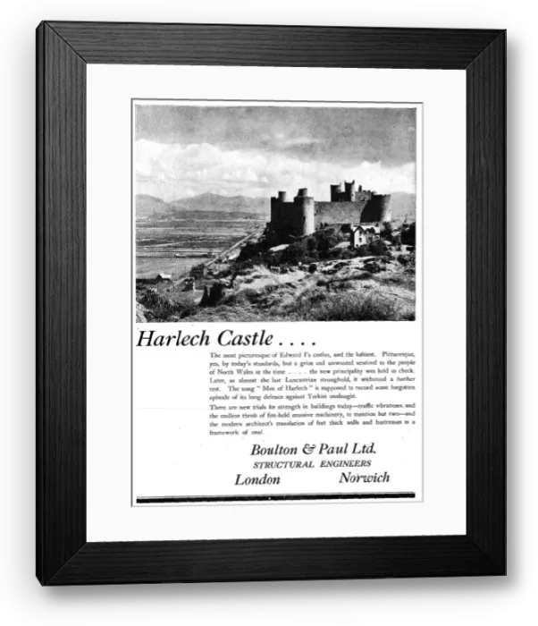 Framed Print : Boulton & Paul - Structural Engineers Framed Print : Boulton & Paul - Structural Engineers