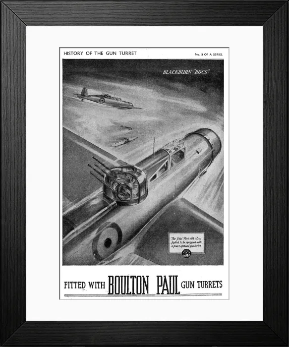 Framed Print : Boulton Paul Gun Turrets Framed Print : Boulton Paul Gun Turrets
