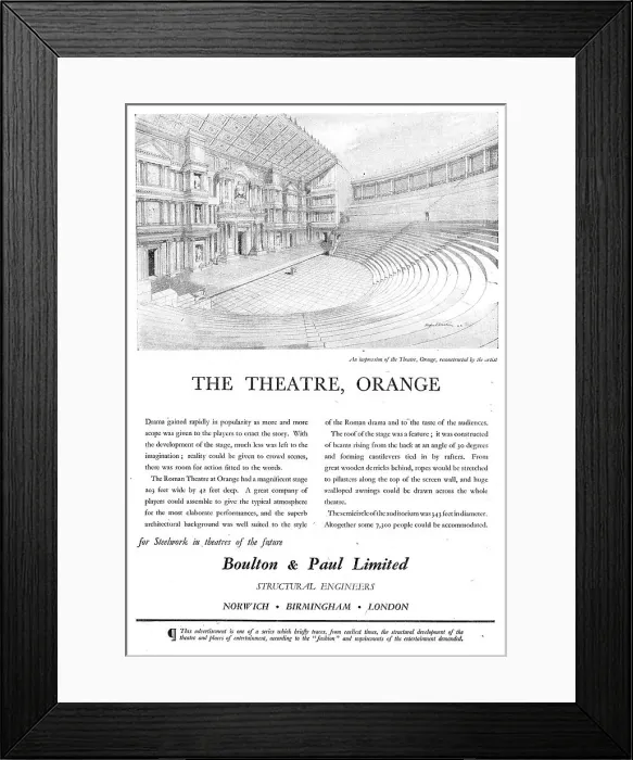 Framed Print : Boulton & Paul - Structural Engineers Framed Print : Boulton & Paul - Structural Engineers