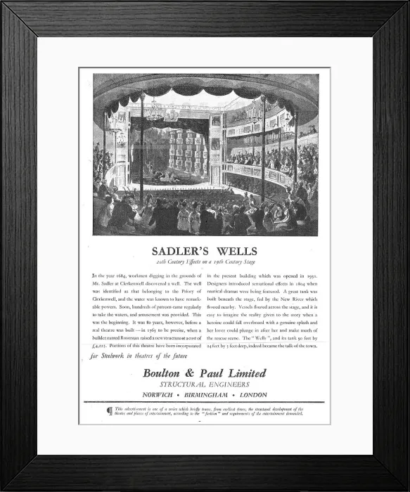 Framed Print : Boulton & Paul - Structural Engineers Framed Print : Boulton & Paul - Structural Engineers