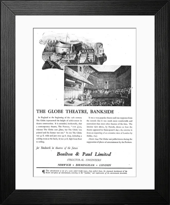 Framed Print : Boulton & Paul - Structural Engineers Framed Print : Boulton & Paul - Structural Engineers