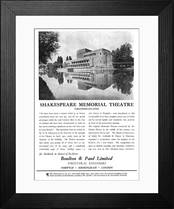 Framed Print : Boulton & Paul - Structural Engineers Framed Print : Boulton & Paul - Structural Engineers
