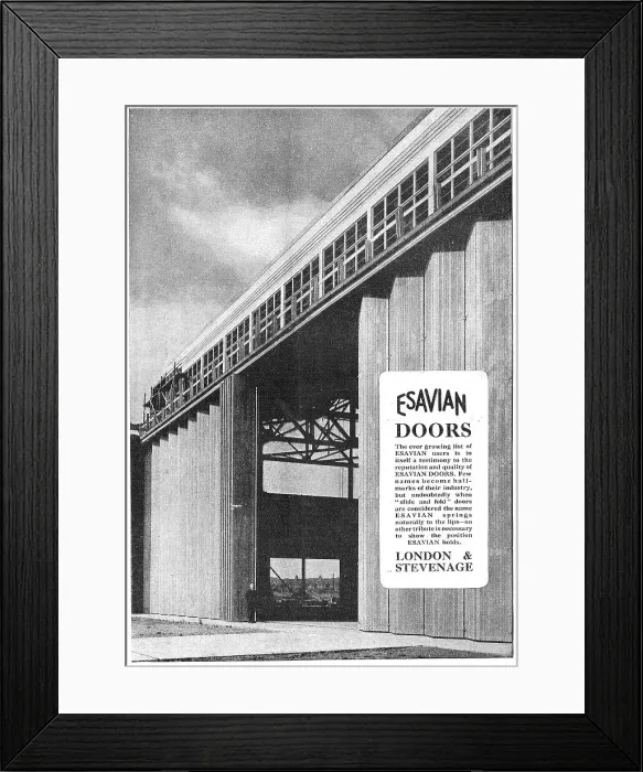 Framed Print : Esavian Folding & Sliding Doors For Aircraft Hangars Framed Print : Esavian Folding & Sliding Doors For Aircraft Hangars