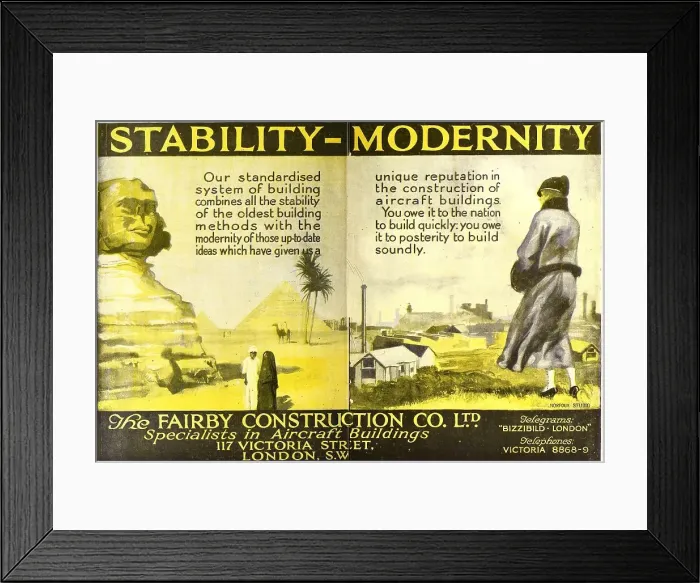 Framed Print : Fairby Construction Aircraft Hangars Framed Print : Fairby Construction Aircraft Hangars