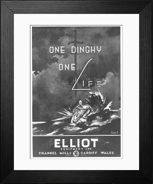 Framed Print : Elliot Dinghies Framed Print : Elliot Dinghies