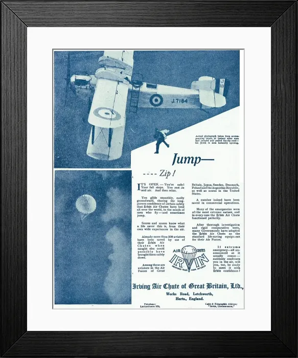 Framed Print : Jump - Zip! Irvin Air Chutes Framed Print : Jump - Zip! Irvin Air Chutes