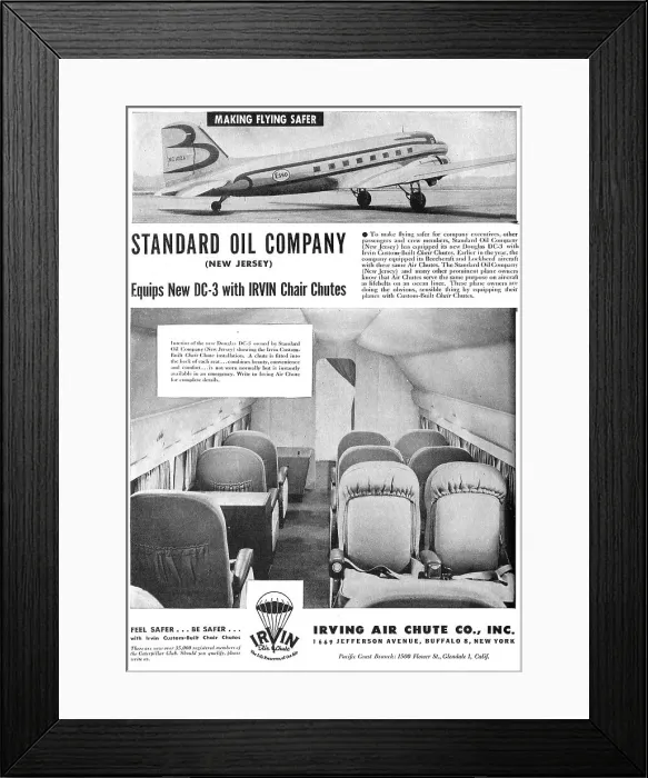 Framed Print : Irvin Chair Parachutes - Irvin Chair Chutes Framed Print : Irvin Chair Parachutes - Irvin Chair Chutes