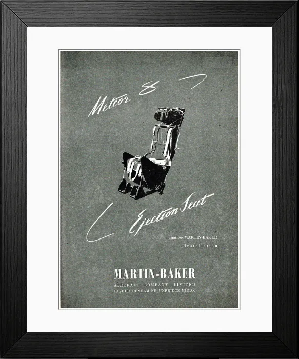Framed Print : Martin-Baker Ejection Seats Framed Print : Martin-Baker Ejection Seats