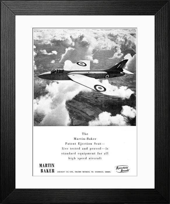 Framed Print : Martin-Baker Ejection Seats Framed Print : Martin-Baker Ejection Seats