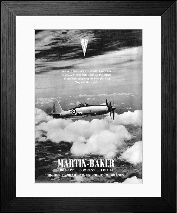 Framed Print : Martin-Baker Ejection Seats Framed Print : Martin-Baker Ejection Seats
