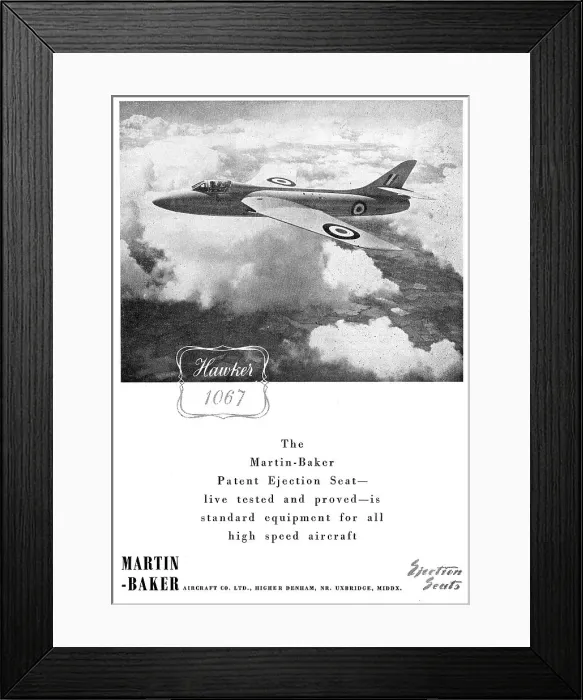 Framed Print : Martin-Baker Ejection Seats Framed Print : Martin-Baker Ejection Seats