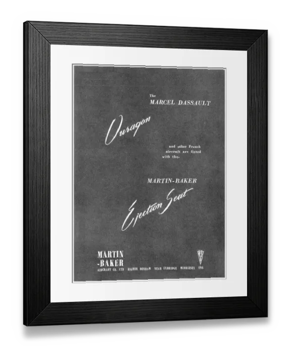 Framed Print : Martin-Baker Ejection Seats Framed Print : Martin-Baker Ejection Seats