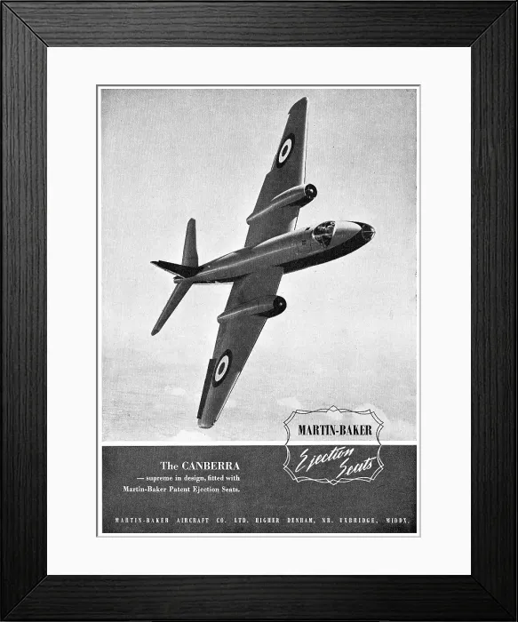 Framed Print : Martin-Baker Ejection Seats Framed Print : Martin-Baker Ejection Seats