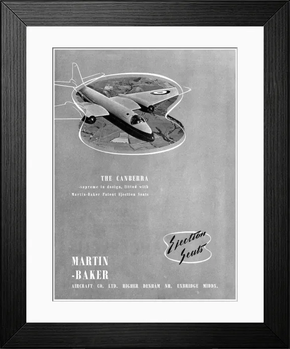 Framed Print : Martin-Baker Ejection Seats Framed Print : Martin-Baker Ejection Seats