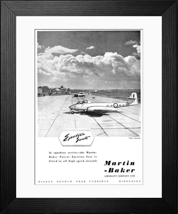 Framed Print : Martin-Baker Ejection Seats - Meteor Framed Print : Martin-Baker Ejection Seats - Meteor