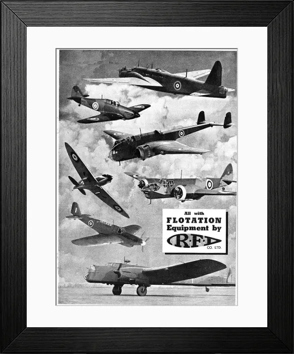 Framed Print : RFD Flotation Gear & Aircrew Survival Dinghies Framed Print : RFD Flotation Gear & Aircrew Survival Dinghies
