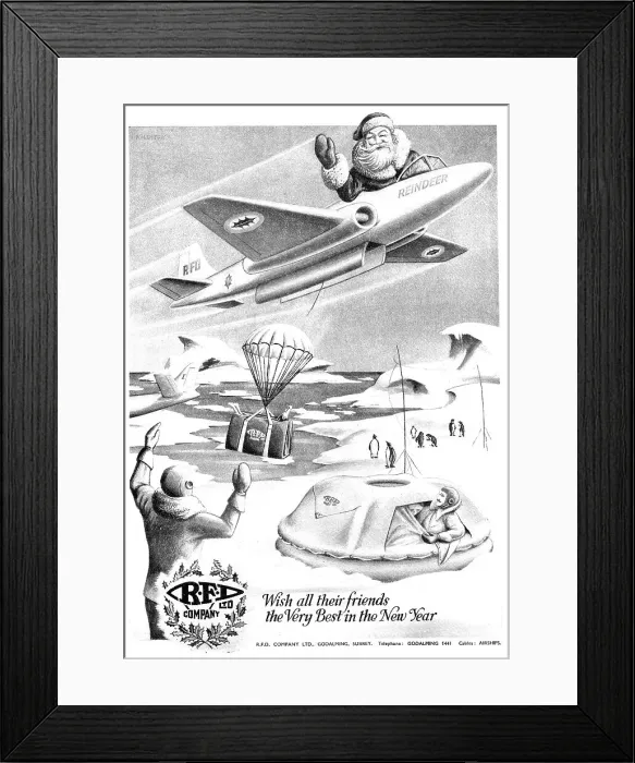 Framed Print : RFD Christmas Greetings Framed Print : RFD Christmas Greetings