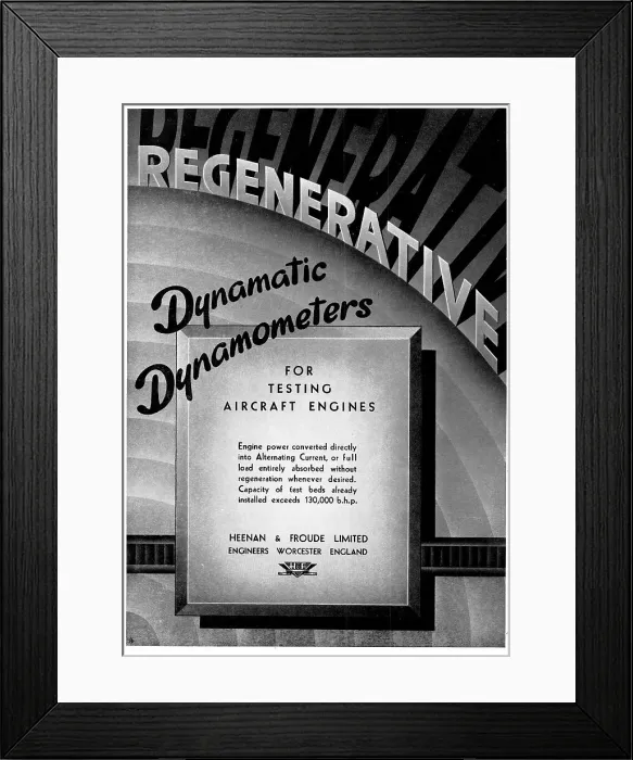 Framed Print : Heenan & Froude Dynamatic Dynamometers Framed Print : Heenan & Froude Dynamatic Dynamometers