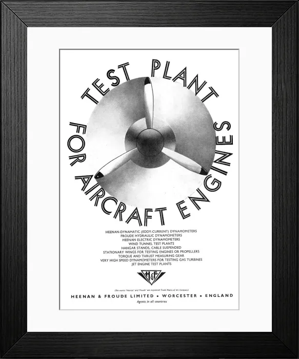 Framed Print : Heenan & Froude Dynamometers & Test Plant Equipment Framed Print : Heenan & Froude Dynamometers & Test Plant Equipment