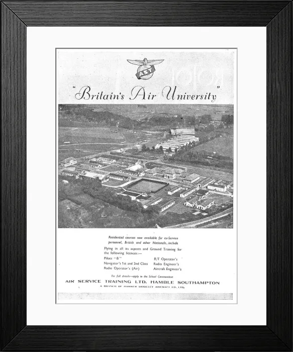 Framed Print : Air Service Training - Aircrew Training Framed Print : Air Service Training - Aircrew Training