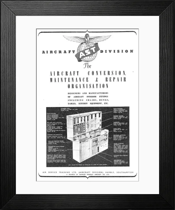 Framed Print : Air Service Training - Aircrew Training