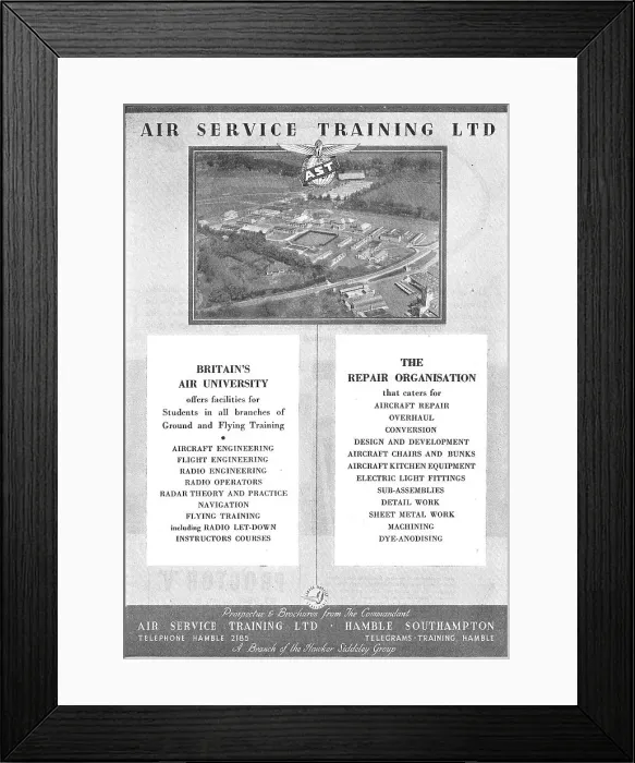 Framed Print : Air Service Training - Flying Training Framed Print : Air Service Training - Flying Training
