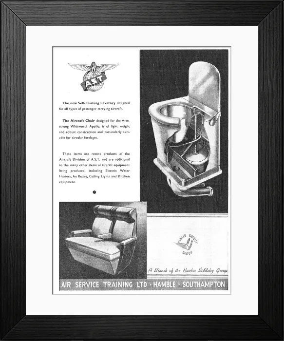 Framed Print : AST Air Service Training - Flying Training Framed Print : AST Air Service Training - Flying Training