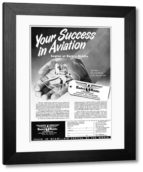 Framed Print : Embry-Riddle International School Of Aviation Framed Print : Embry-Riddle International School Of Aviation