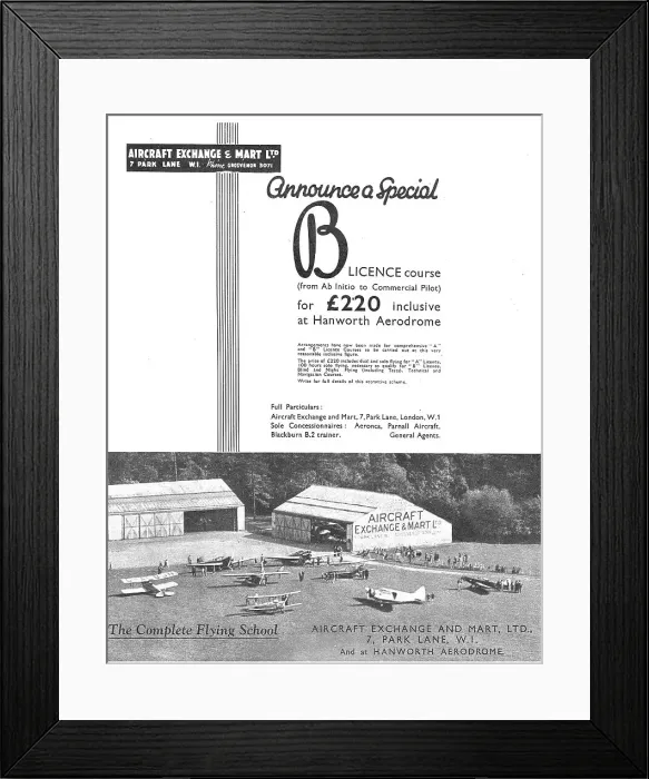 Framed Print : Aircraft Exchange & Mart - Commercial Framed Print : Aircraft Exchange & Mart - Commercial