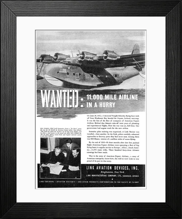 Framed Print : Link Trainer Framed Print : Link Trainer