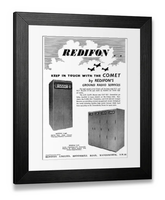 Framed Print : Redifon Airport Radio Equipment - G91 Beacon Framed Print : Redifon Airport Radio Equipment - G91 Beacon