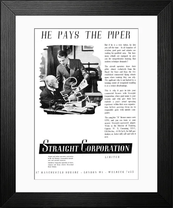 Framed Print : Straight Corporation Training & Recruitment Framed Print : Straight Corporation Training & Recruitment