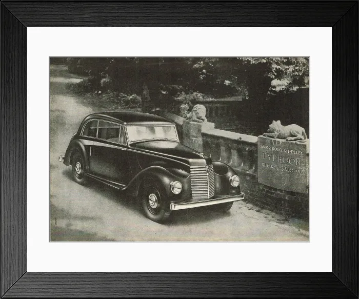 Framed Print : Armstrong Siddeley Typhoon Motor Car 1947 Framed Print : Armstrong Siddeley Typhoon Motor Car 1947