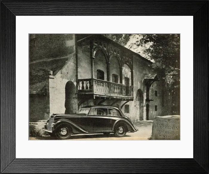 Framed Print : Armstrong Siddeley Typhoon Motor Car 1947 Framed Print : Armstrong Siddeley Typhoon Motor Car 1947