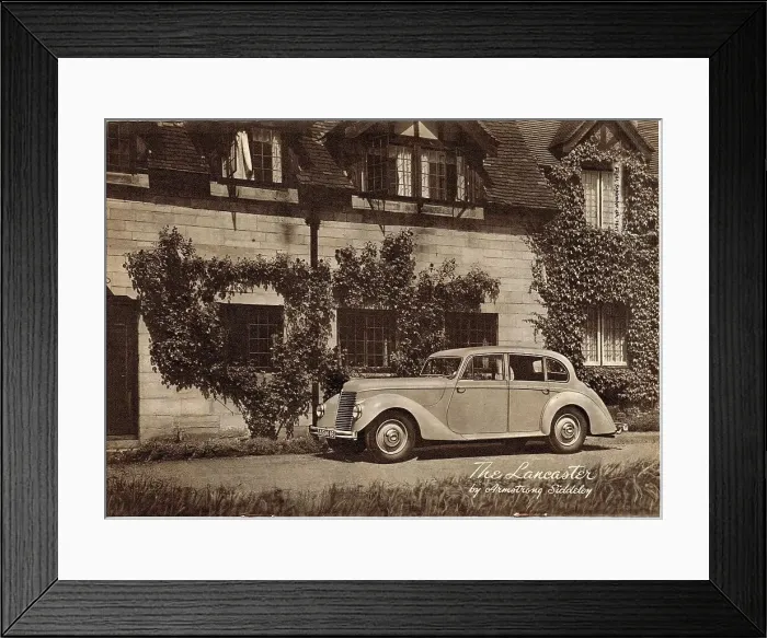 Framed Print : Armstrong Siddeley Lancaster Motor Car 1947 Framed Print : Armstrong Siddeley Lancaster Motor Car 1947