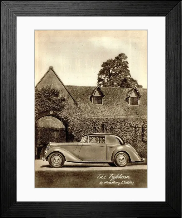 Framed Print : Armstrong Siddeley Typhoon Motor Car 1947 Framed Print : Armstrong Siddeley Typhoon Motor Car 1947
