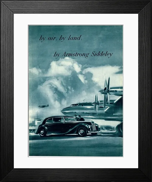 Framed Print : Armstrong Siddeley Motor Cars 1949 Advert Framed Print : Armstrong Siddeley Motor Cars 1949 Advert
