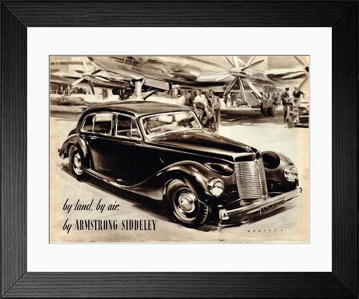 Framed Print : Armstrong Siddeley Motor Cars 1949 Advert Framed Print : Armstrong Siddeley Motor Cars 1949 Advert